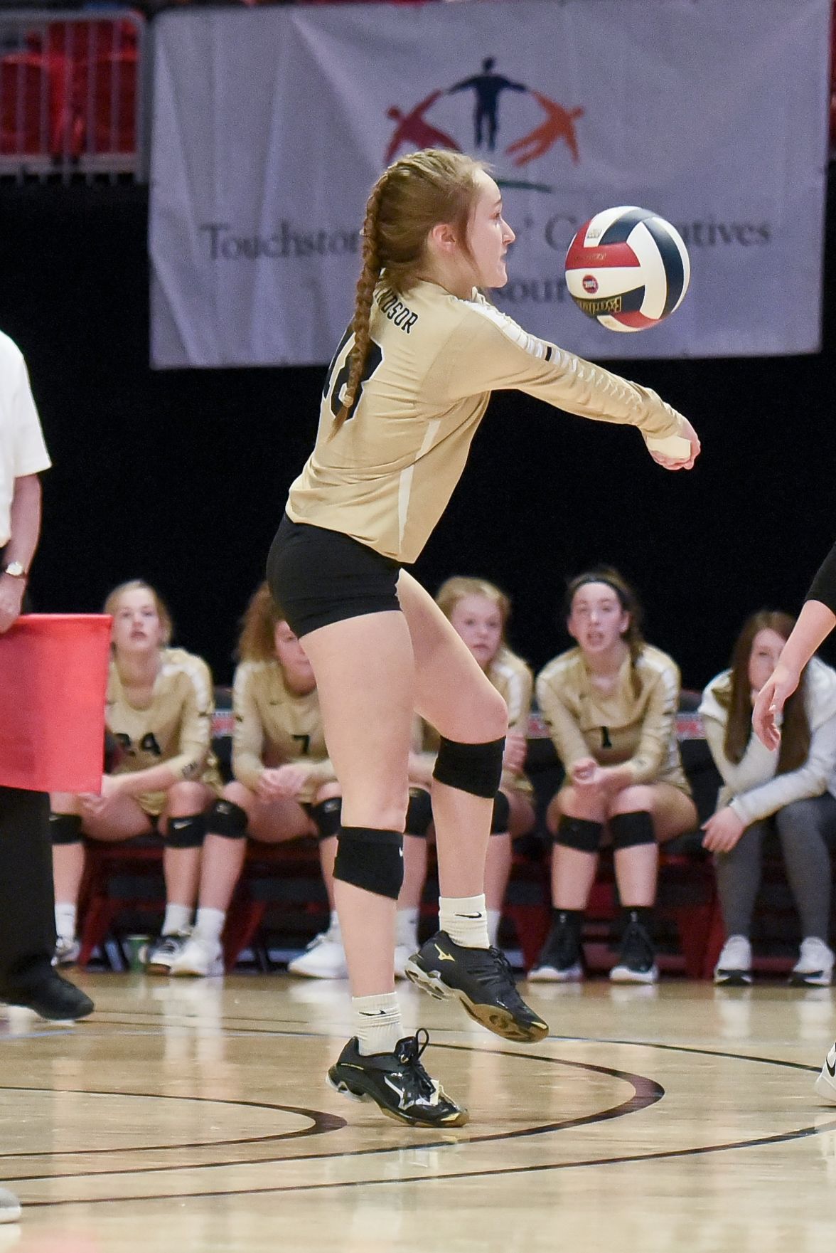 11/09/19 - Girls Volleyball - Class 3 third place match - Windsor vs St, Michael